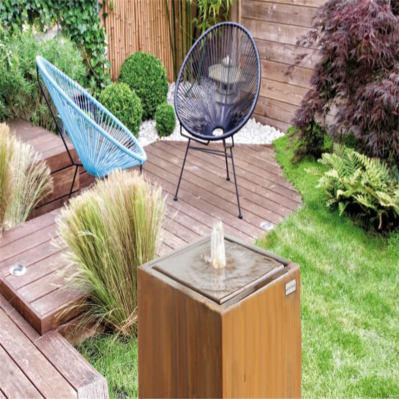 <h3>Stainless Mesh Water Wall | Indoor Outdoor Water Wall Fountain</h3>
